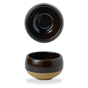 Churchill Emerge Cinnamon Brown Deep Bowl 255ml/9oz
