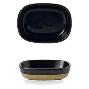 Churchill Emerge Cinnamon Brown Tray 12 x 9cm/4.69 x 4.69"
