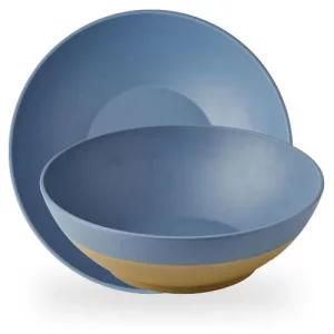 Churchill Emerge Oslo Blue Melamine Deep Bowl 7.4L/250oz
