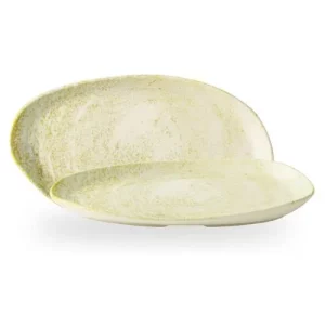 Churchill Envisage Erosion Sand Natural Oblong Plate 26x15cm/10.25x5.1"