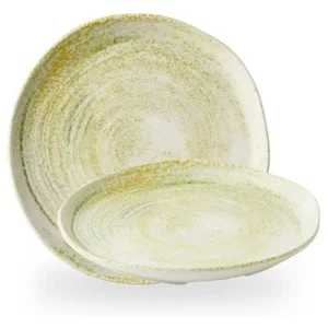 Churchill Envisage Erosion Sand Natural Plate 22cm/8.5"