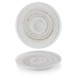 Churchill Inked Elements Dune Walled Plate 15.7cm/6.125"