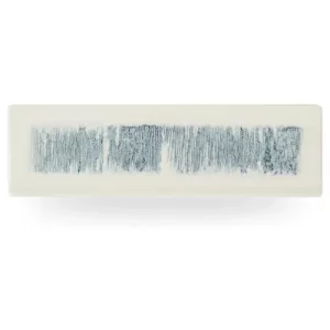 Churchill Inked Lyra Blue Tasting Tray 30 x 8.9cm/11.8 x 3.5"