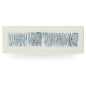 Churchill Inked Lyra Blue Tasting Tray 33 x 11cm/13 x 4.3"