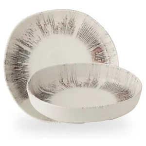Churchill Inked Lyra Pink Organic Walled Bowl 20cm/7.8"