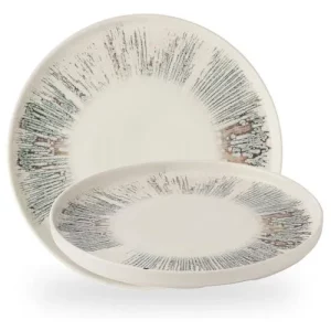 Churchill Inked Lyra Pink Walled Plate 26cm/10.25"