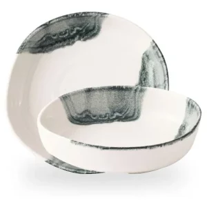 Churchill Inked Tide Organic Walled Bowl 20cm/7.8"