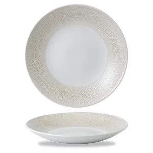 Churchill Isla Spinwash Sand Deep Coupe Plate 28.1cm/11"