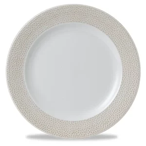 Churchill Isla Spinwash Sand Footed Plate 27.6cm/10.86"