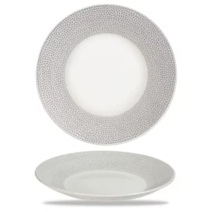 Churchill Isla Spinwash Shale Grey Deep Coupe Plate 28.1cm/11"