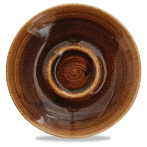 Churchill Monochrome Vintage Copper Cappuccino Saucer 15.6cm/6.25"