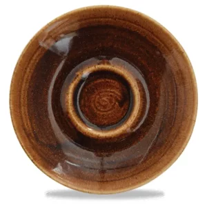 Churchill Monochrome Vintage Copper Espresso Saucer 11.8cm/4.5"