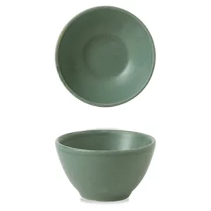 Churchill Nourish Andorra Green Contour Dip Pot 110ml/4oz