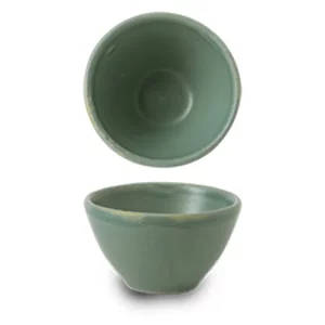 Churchill Nourish Andorra Green Contour Dip Pot 60ml/2oz