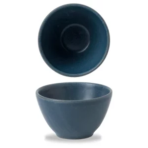 Churchill Nourish Oslo Blue Contour Deep Bowl 240ml/8.4oz