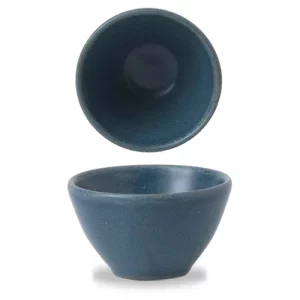 Churchill Nourish Oslo Blue Contour Dip Pot 56ml/2oz