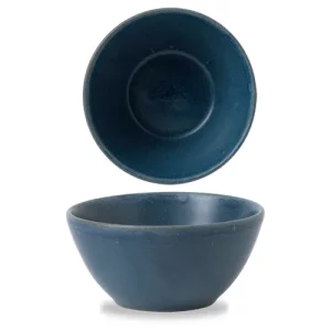 Churchill Nourish Oslo Blue Contour Snack Bowl 400ml/14oz