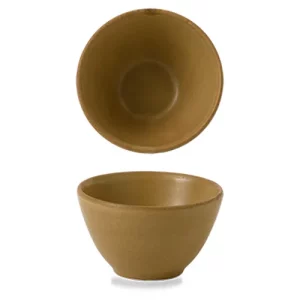 Churchill Nourish Petra Sand Contour Deep Bowl 240ml/8.4oz