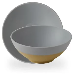 Churchill Seattle Grey Melamine Deep Bowl 4.2L/141oz
