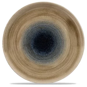 Churchill Stonecast Aqueous Bayou Evolve Coupe Plate 28.8cm/11.31"
