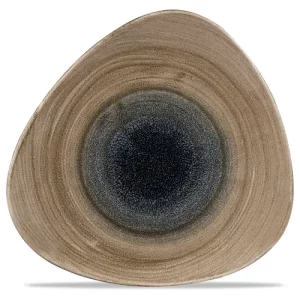 Churchill Stonecast Aqueous Bayou Lotus Plate 31.1cm/12.19"