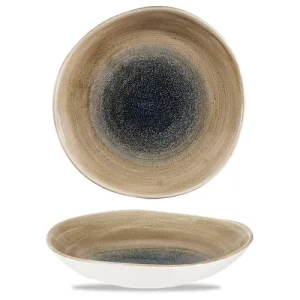 Churchill Stonecast Aqueous Bayou Round Trace Bowl 1.1L/38.71oz
