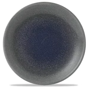 Churchill Stonecast Aqueous Fjord Evolve Coupe Plate 16.5cm/6.44"