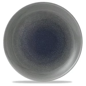 Churchill Stonecast Aqueous Fjord Evolve Coupe Plate 21.7cm/8.5"