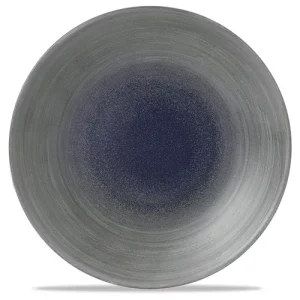 Churchill Stonecast Aqueous Fjord Evolve Coupe Plate 28.8cm/11.31"