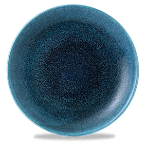 Churchill Stonecast Aqueous Lagoon Evolve Coupe Plate 16.5cm/6.44"