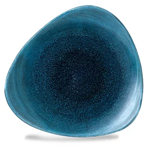 Churchill Stonecast Aqueous Lagoon Lotus Plate 19.2cm/7.5"