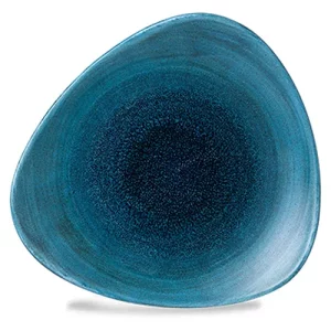 Churchill Stonecast Aqueous Lagoon Lotus Plate 22.9cm/9"