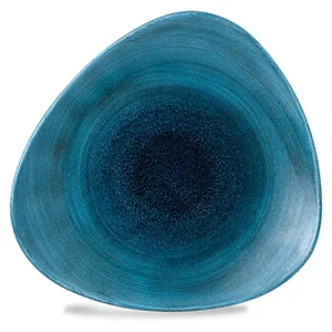 Churchill Stonecast Aqueous Lagoon Lotus Plate 26.5cm/10.38"