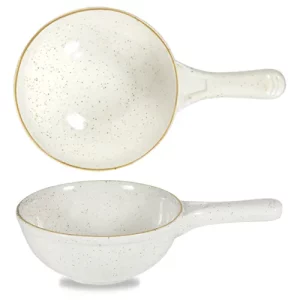 Churchill Stonecast Barley White Deep Skillet 570ml/20.06oz