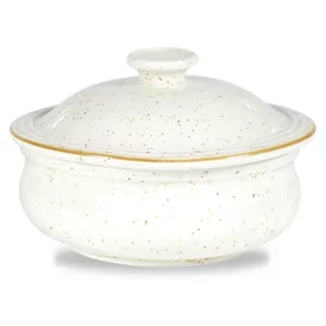 Churchill Stonecast Barley White Lidded Stewpot 430ml/15.13oz