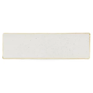 Churchill Stonecast Barley White Oblong Plate 29.5 x 8.8cm/11.61 x 3.46"