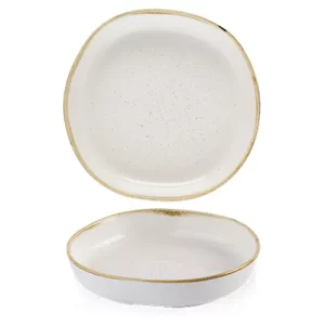 Churchill Stonecast Barley White Organic Walled Bowl 20cm/7.8125"