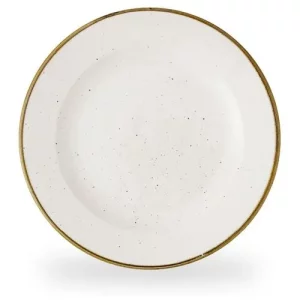 Churchill Stonecast Barley White Profile Plate 28cm/10.9"