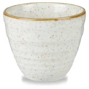 Churchill Stonecast Barley White Ripple Chip Mug 280ml/9.85oz