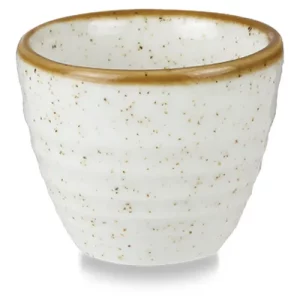 Churchill Stonecast Barley White Ripple Dip Pot 70ml/2.46oz