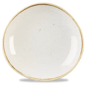 Churchill Stonecast Barley White Round Trace Bowl 1.1L/38.71oz