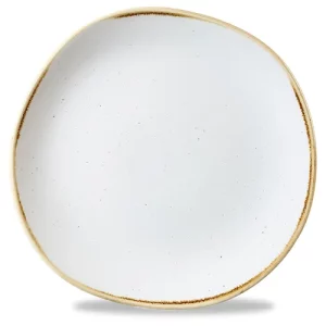 Churchill Stonecast Barley White Round Trace Plate 21cm/8.25"