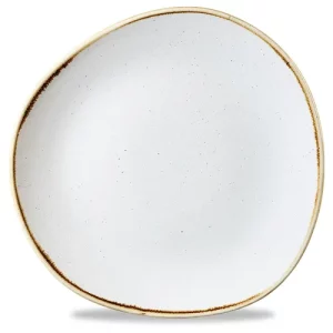Churchill Stonecast Barley White Round Trace Plate 28.6cm/11.25"