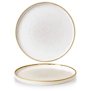 Churchill Stonecast Barley White Walled Plate 26cm/10.19"