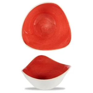 Churchill Stonecast Berry Red Lotus Bowl 370ml/13.02oz