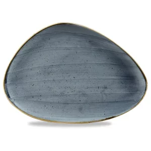 Churchill Stonecast Blueberry Triangle Chefs' Plate 25 x 35.6cm/9.81 x 14"