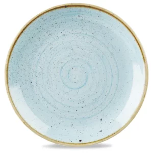 Churchill Stonecast Duck Egg Coupe Evolve Plate 32.4cm/12.75"