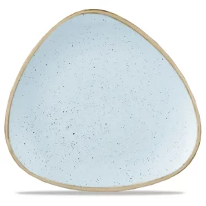 Churchill Stonecast Duck Egg Lotus Plate 19.2cm/7.5"