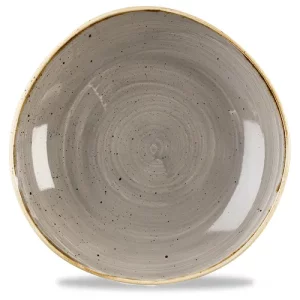 Churchill Stonecast Grey Organic Trace Bowl 1.1L/38.71oz