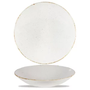 Churchill Stonecast Hints Barley White Coupe Buffet Bowl 5.2L/176oz